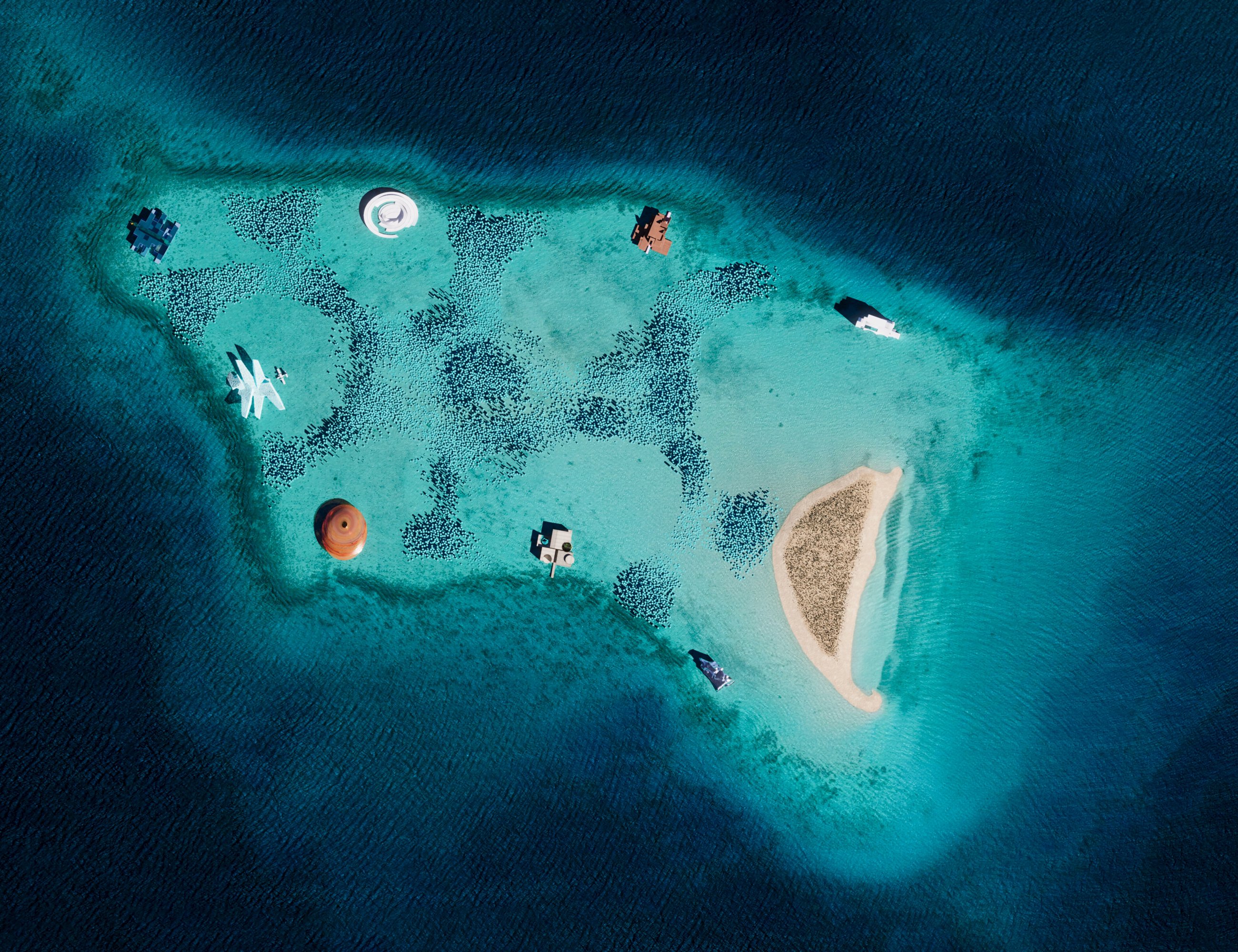 Atoll Mansions in the Red Sea