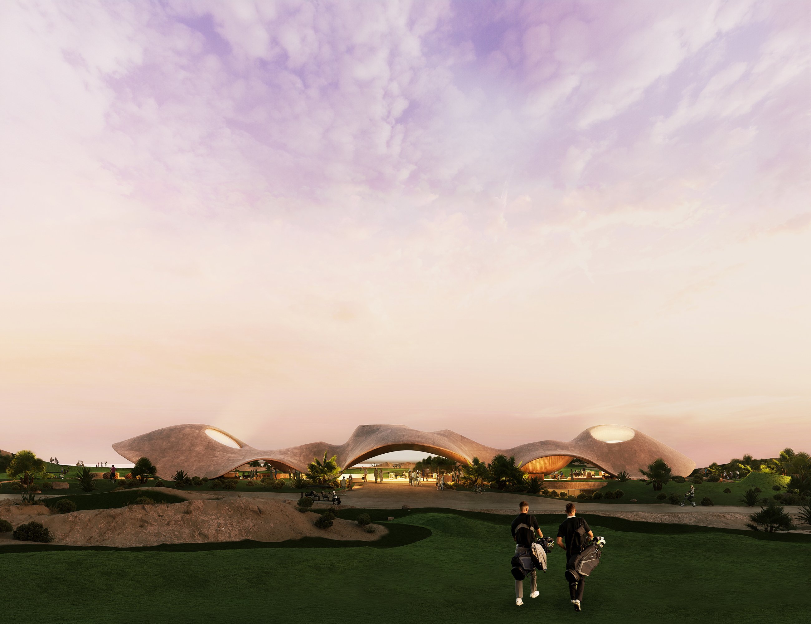 Sindalah Island - Golf Club House - Architecture - LUCA DINI Design ...